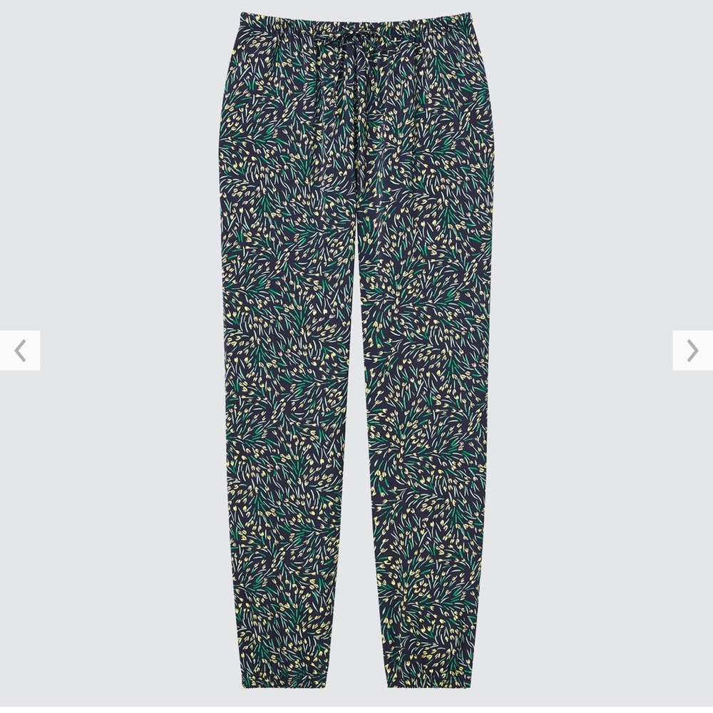 NWT Uniqlo Satin Drape Jogger Pants Womens Sz XL